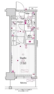 ガーラ・ステーション横濱大通り公園【3階】の間取り