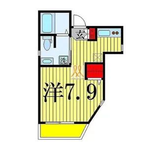 東京都足立区島根3【アパート】の間取り