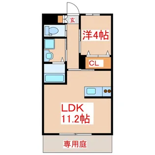 MARK【1階】の間取り