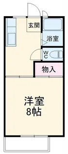 タウニィ・コスモス1【1階】の間取り