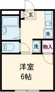 ピアーチェ祖師ヶ谷大蔵【1階】の間取り