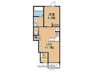 Fiotto(フィオット)【1階】の間取り