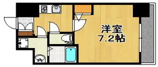 アークグラン大阪WEST【9階】の間取り