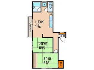 淺井ビル【3階】の間取り