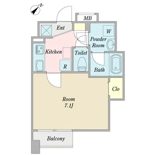 ティアレ【3階】の間取り