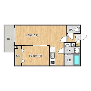 ジーメゾン春日部浜川戸【3階】の間取り