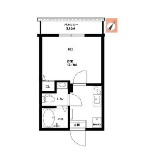 神奈川県横浜市栄区公田町【アパート】の間取り