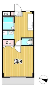サンハイムC【1階】の間取り