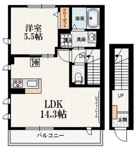 ORTHIA【2階】の間取り
