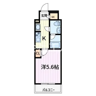 MAXIV川口青木【7階】の間取り