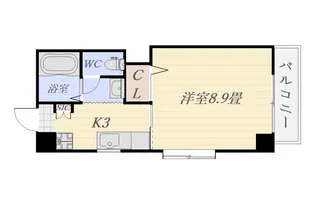 ラフィーネたけ【1階】の間取り