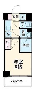S-RESIDENCE行徳【2階】の間取り