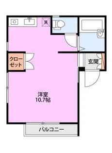 オリーブ【3階】の間取り