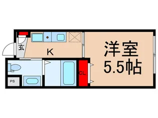 ランズ富士見台【3階】の間取り