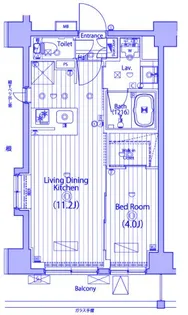 ガーラ・プレシャス横浜鶴見【5階】の間取り