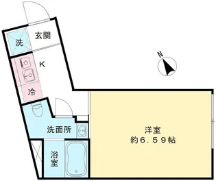 the KOISHIKAWA【5階】の間取り