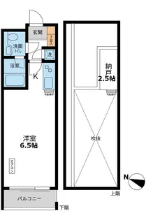 CASSIA目黒【5階】の間取り