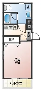 サンシェール【2階】の間取り