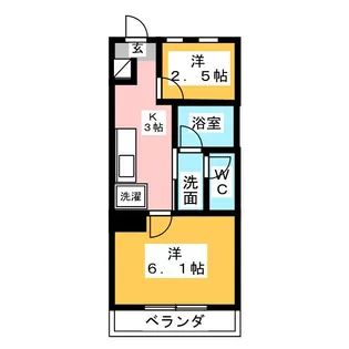 teshima&CO.聖石町【1階】の間取り
