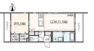 Chloe East【1階】の間取り