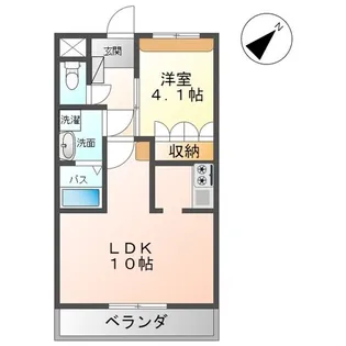 プリマヴェーラ【1階】の間取り