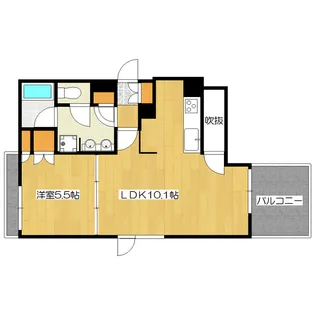 メゾン・ド・ジャンヌ・カルマン【3階】の間取り