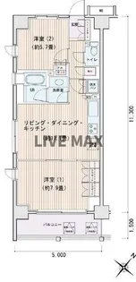 エスティメゾン豊洲レジデンスE【2階】の間取り