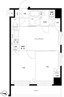 ルーブル西新井【7階】の間取り