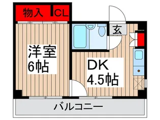 ヴァ-レンハウス西村1【3階】の間取り