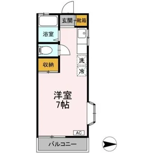 パークヴィラ【1階】の間取り