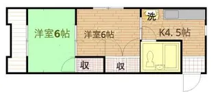 第一高橋マンション【2階】の間取り