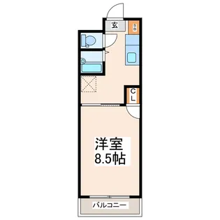 エル大江A【3階】の間取り
