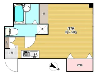 コーポヒルカワ【2階】の間取り
