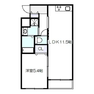 仮称)橋野マンションII【2階】の間取り