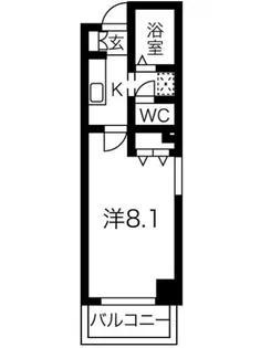 メゾン・ド・ビジェ【3階】の間取り
