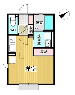 グレイスハイム【1階】の間取り