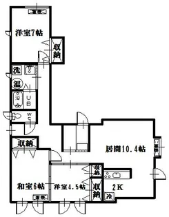コロポックル【1階】の間取り