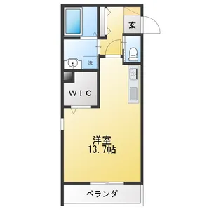 パルテノン【2階】の間取り