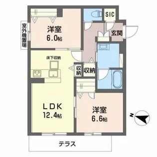 Shamaison 栄蔵【3階】の間取り