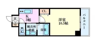 GRACE TOKAICHI CITY【2階】の間取り