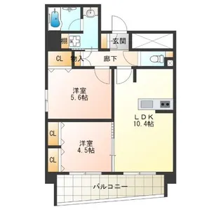 メゾンアッシュ【3階】の間取り