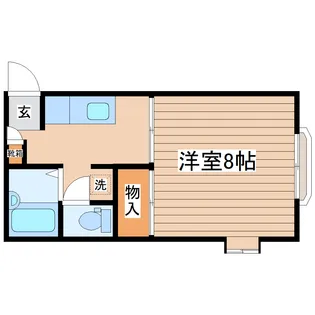 コーポエムケイ【2階】の間取り