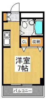 タウンハイツ鴨居【3階】の間取り