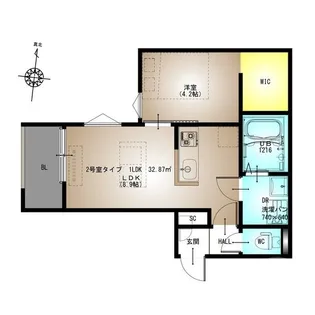 REGALEST千里丘 都【1階】の間取り