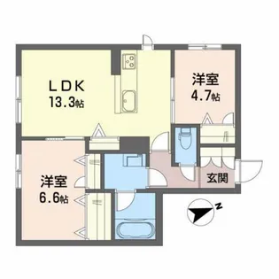 グランメゾン【1階】の間取り