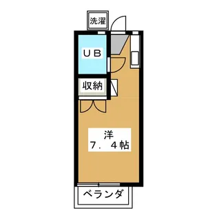 リーハイム【1階】の間取り