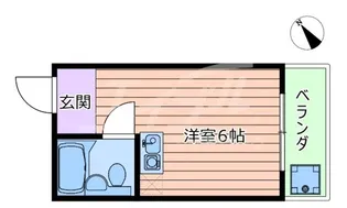 サンハイツ【4階】の間取り