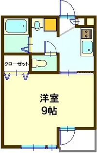 ベル・アージュA【1階】の間取り