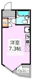 コモド駒込ハイツ【4階】の間取り