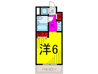 瑠璃甲東園【3階】の間取り